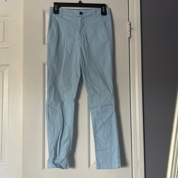 NWOT Oshkosh B’gosh boys size 12 light blue stretch pants - Picture 1 of 3